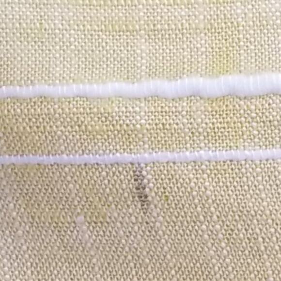 Truth NYC BOHO Pale Yellow  White Bell Sleeve Top Shirt Size XL - Picture 9 of 10